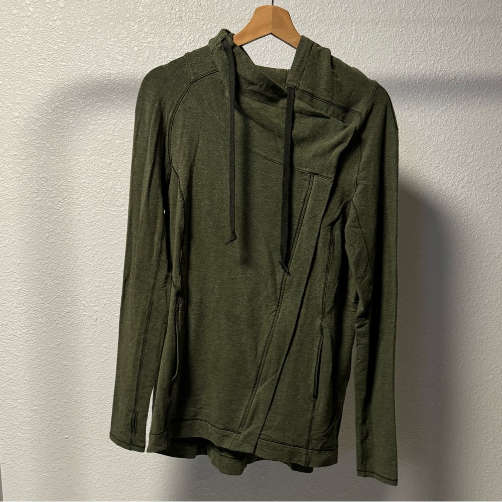 Lululemon asymmetrical zip up tunic